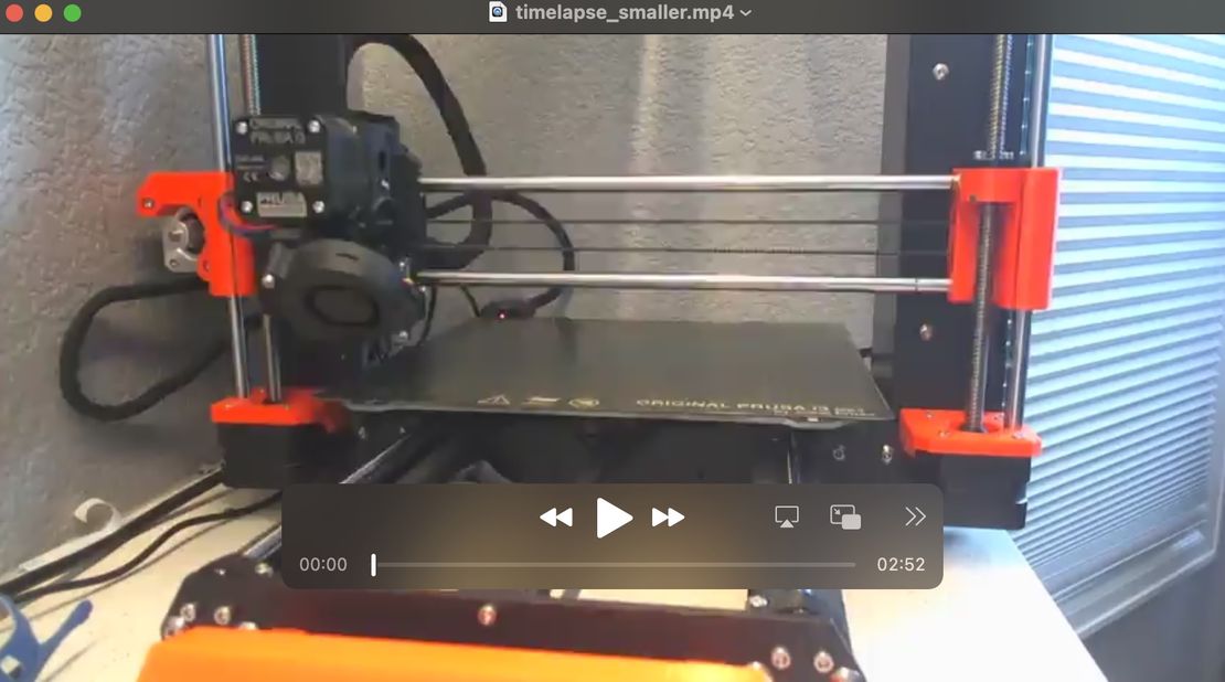 Simple 3D Printing Timelapse Setup with Raspberry Pi